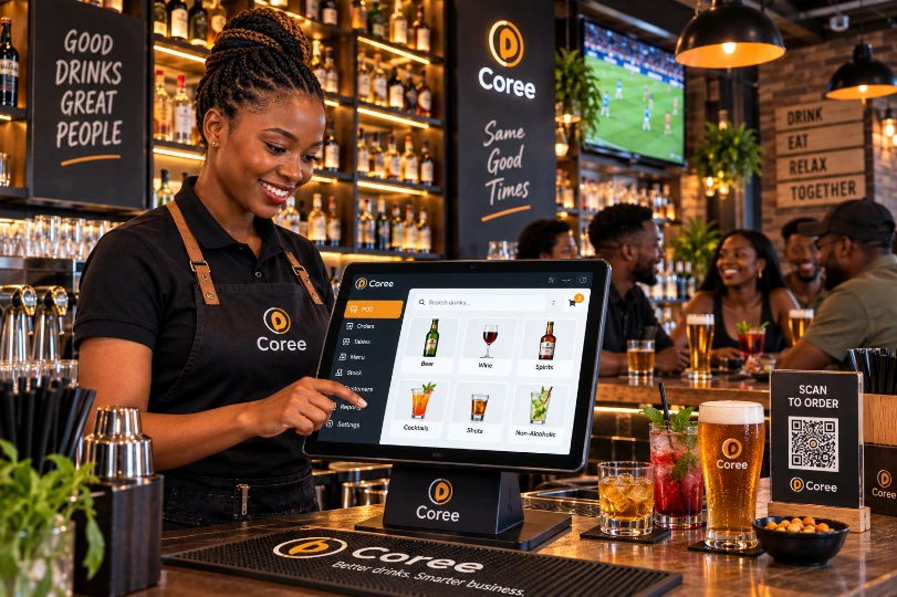 Coree Bar and Pub Management Dashboard